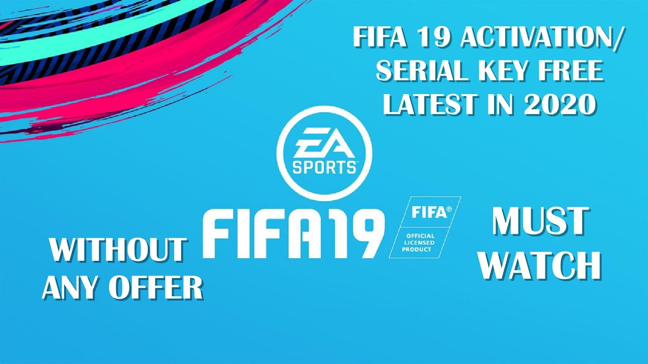 fifa 20 license key without survey